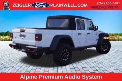 2021 Jeep Gladiator Rubicon 3.6 L V6 Sunrider Top Alpine Audio Rear