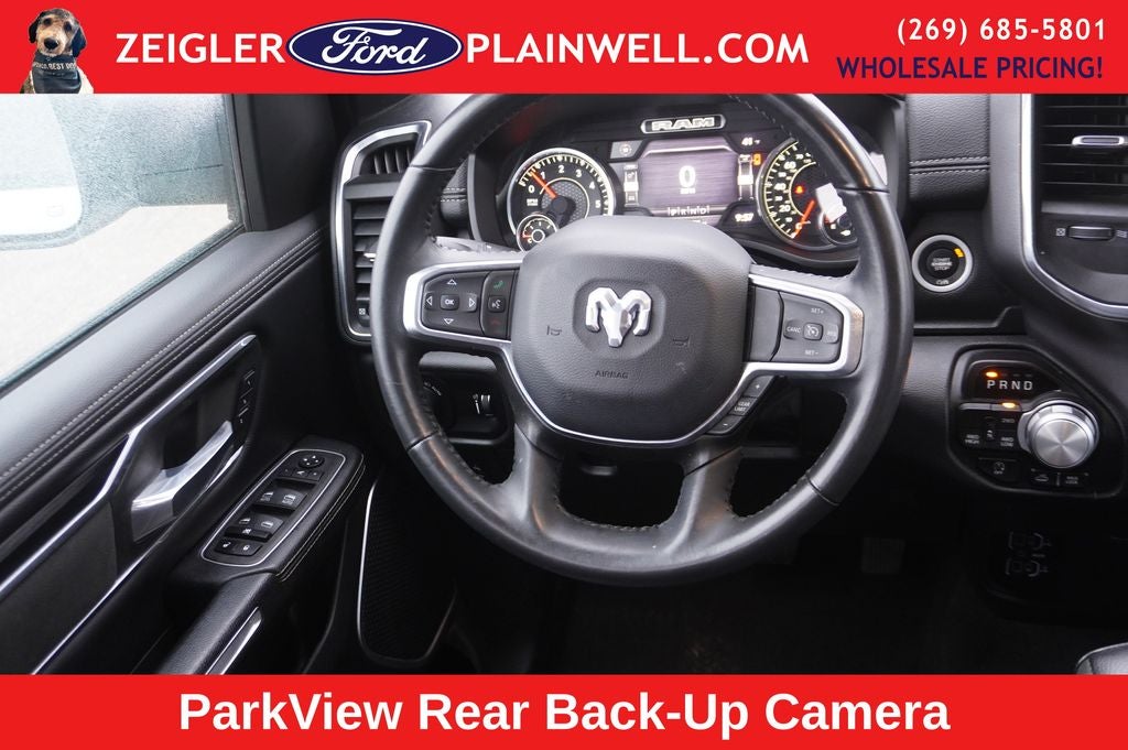 2023 RAM 1500 Laramie CREW CAB 4x4 Navigation Heated Front Leather Heate