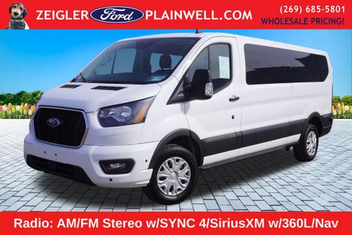 2024 Ford Transit-350 XLT 12 Passenger Bliss Co Pilot 360 R Camera