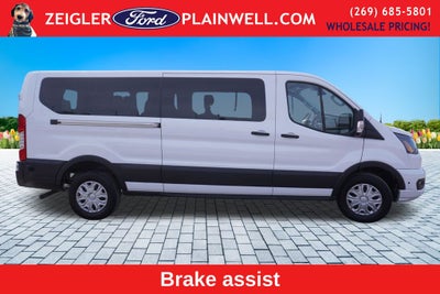 2024 Ford Transit-350 XLT 12 Passenger Bliss Co Pilot 360 R Camera