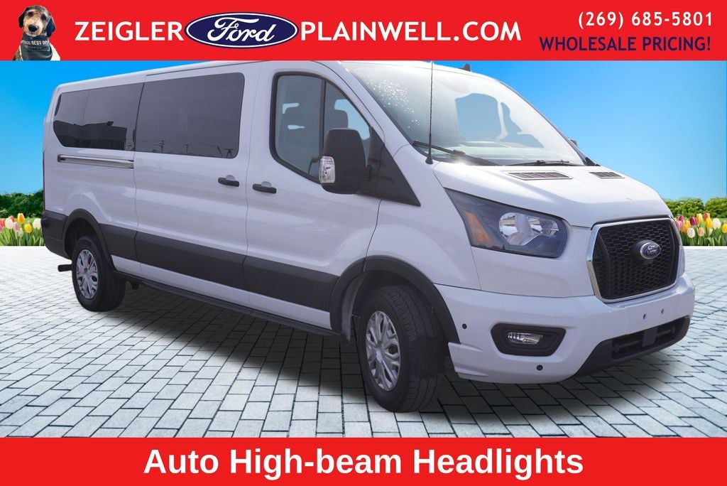2024 Ford Transit-350 XLT 12 Passenger Bliss Co Pilot 360 R Camera