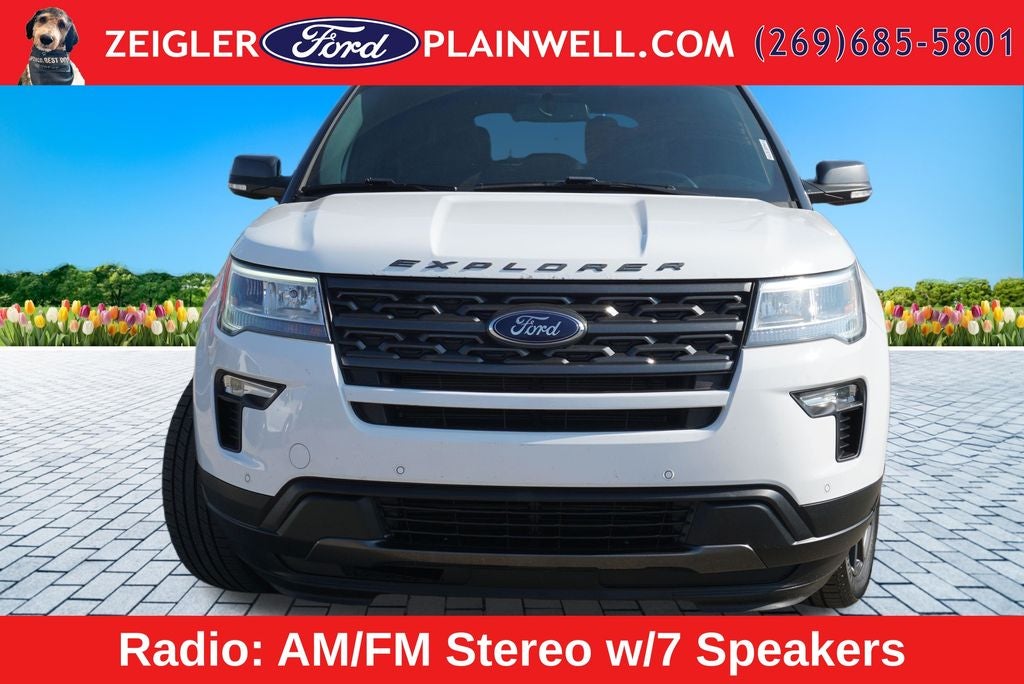 2018 Ford Explorer XLT PANORAMIC ROOF LEATHER APPEARANCE PKG 20' WHEELS