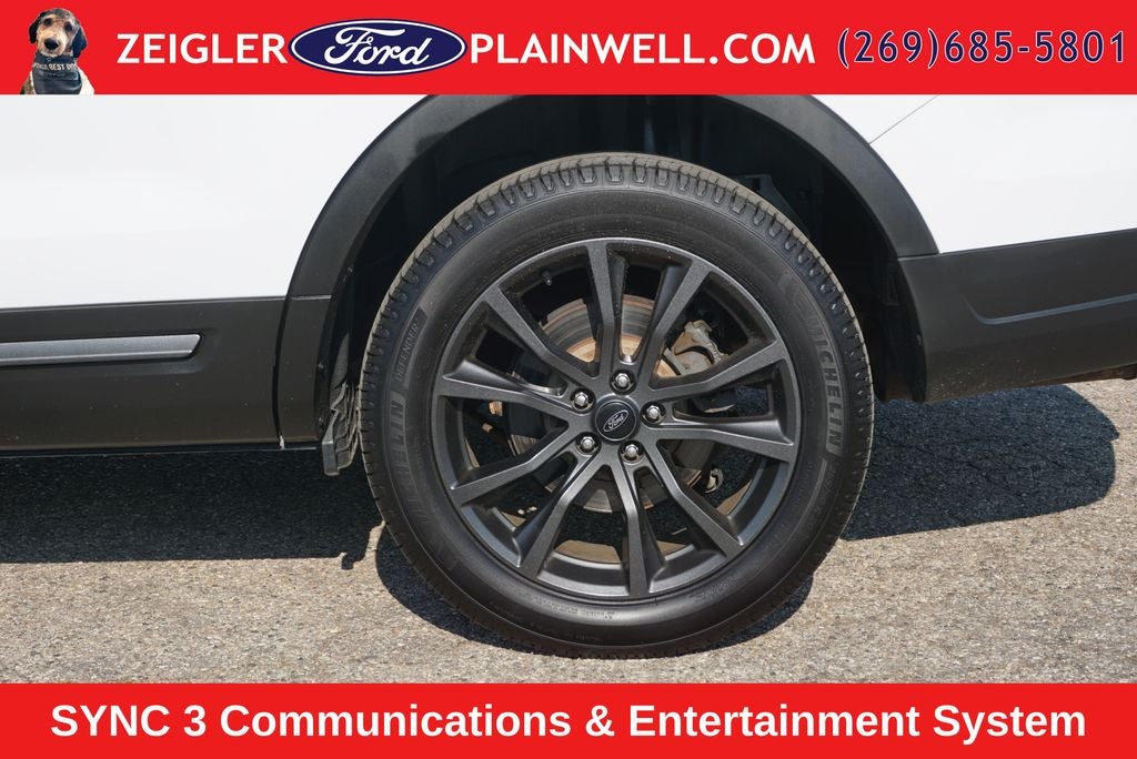 2018 Ford Explorer XLT PANORAMIC ROOF LEATHER APPEARANCE PKG 20' WHEELS