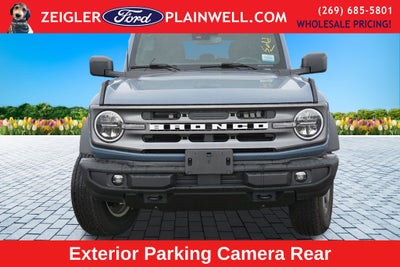 2023 Ford Bronco Big Bend 222A MID PKG REMOTE START 2.3L ECOBOOST10 SPED TRA