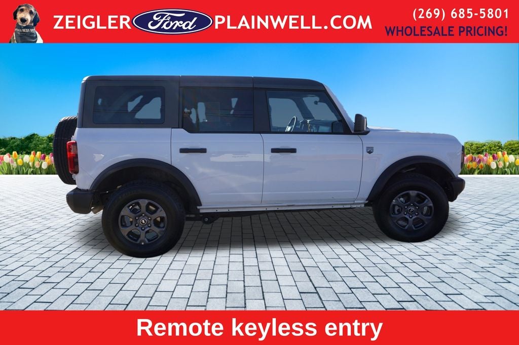 2025 Ford Bronco Big Bend 2.3 Ecoboost 4x4 MID PKG Hard Top Rear Camera Sync