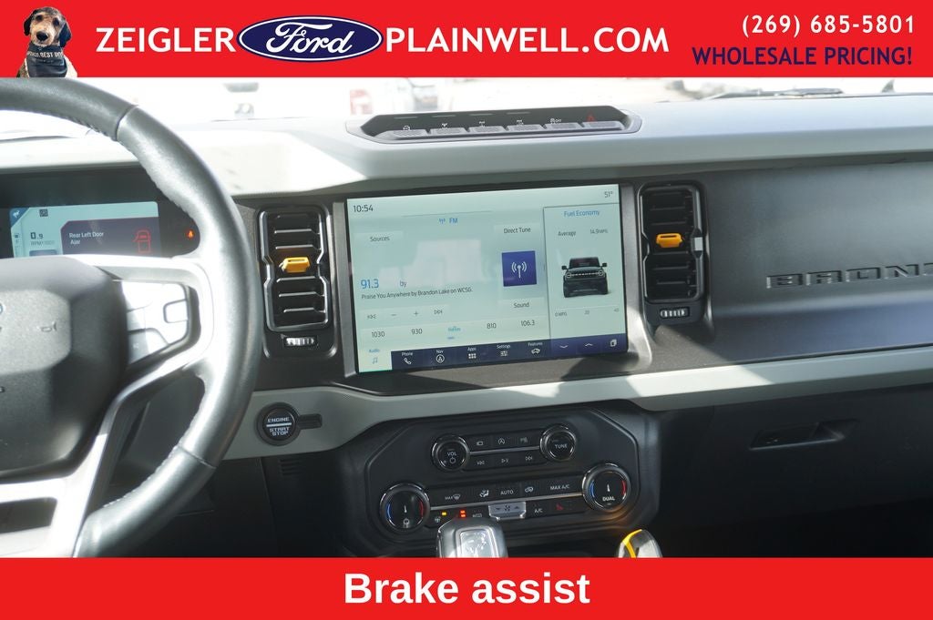 2022 Ford Bronco Badlands ADVANCED SASQUATCH MID HIG & LUX PKG LEATHER NAV