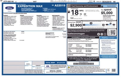 2025 Ford Expedition Max Active 4x4 Heated Leather Panoramic Moonroof Rear Camera