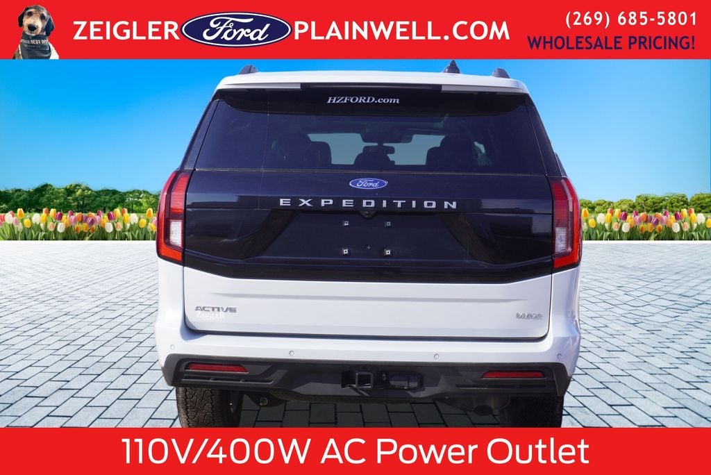 2025 Ford Expedition Max Active 4x4 Leather Panoramic Moonroof Leather Rear Camera