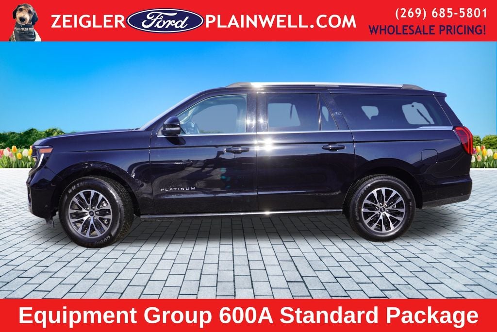 2025 Ford Expedition Max Platinum Panoramic Roof Heated Ventilated Memory Seats Co P