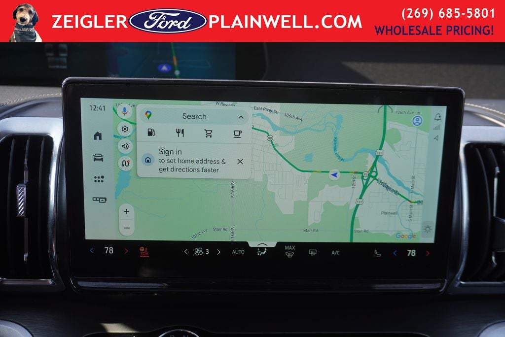 2025 Ford Expedition Max Platinum Panoramic Roof Heated Ventilated Memory Seats Co P