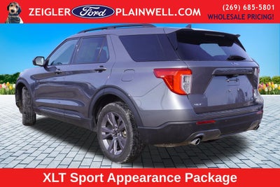 2023 Ford Explorer XLT SPORT APPEARANCE PKG NAV HEATED LEATHER AND STEERI