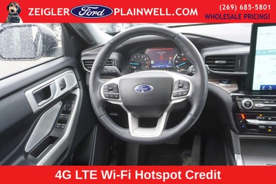 2023 Ford Explorer Limited AWD PANORAMIC ROOF HEATED LEATHER & STEERING REAR
