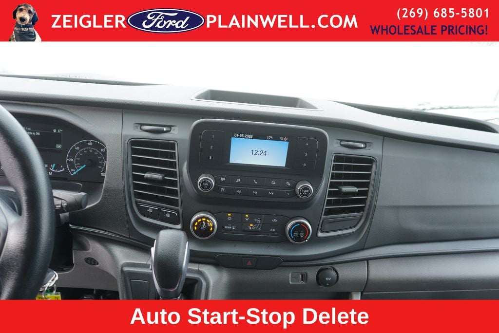 2023 Ford Transit-250 Base Low Roof Cargo Work Van Co Pilot 360 Rear Camera