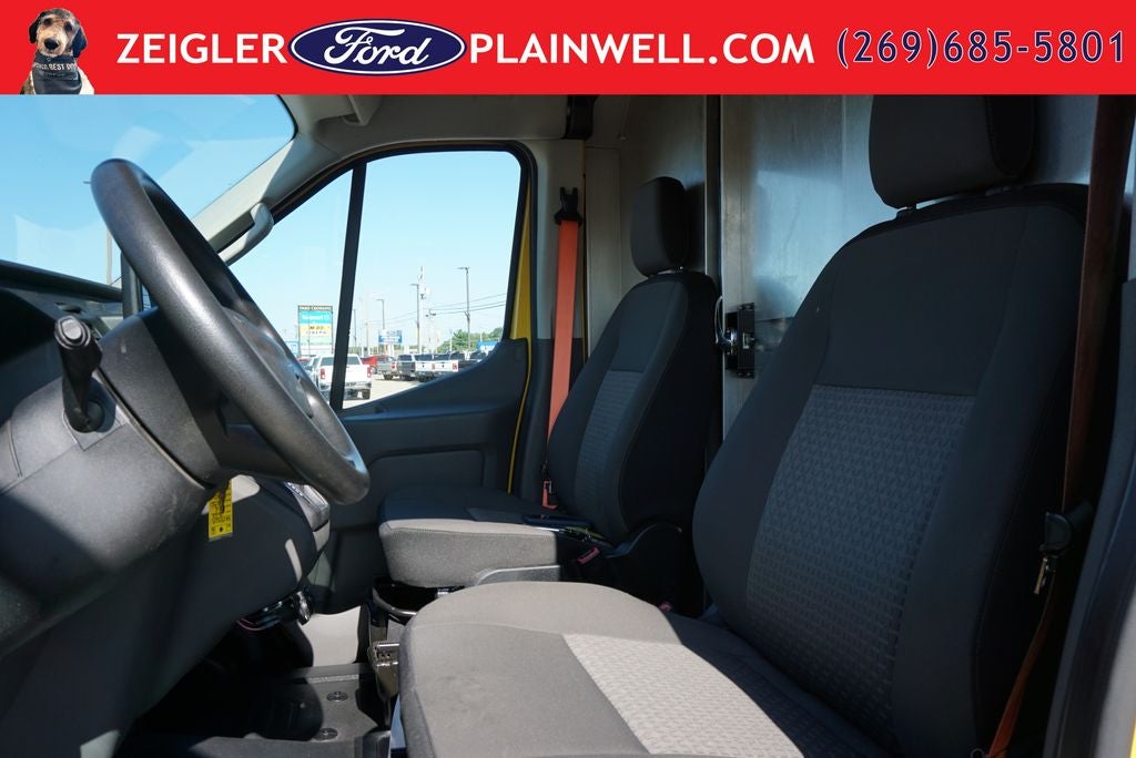2022 Ford Transit-250 Base High Roof Extended Yellow Cargo Van Navigation R C