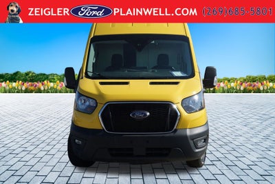 2022 Ford Transit-250 Base High Roof Extended Yellow Cargo Van Navigation R C