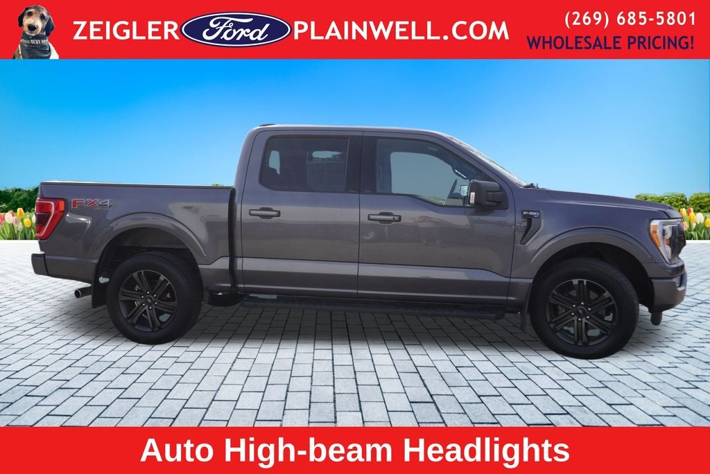 2022 Ford F-150 XLT CREW CAB FX4 OFF ROAD SPORT PACKAGE 20" DARK ALLOY