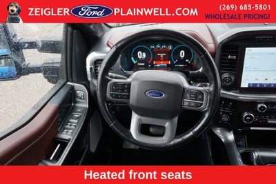 2021 Ford F-150 Lariat FX4 Heated Cooled Leather Nav 360 Camera Trailer T
