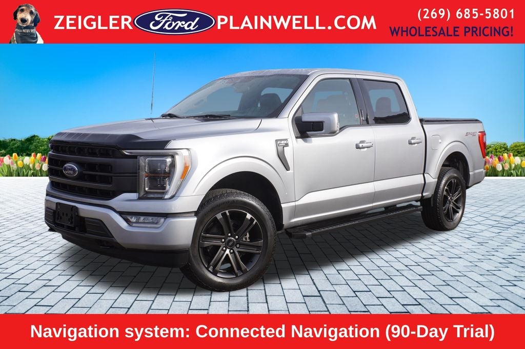2021 Ford F-150 Lariat CREW CAB 4X4 LEATHER NAVIGATION PANORAMIC ROOF