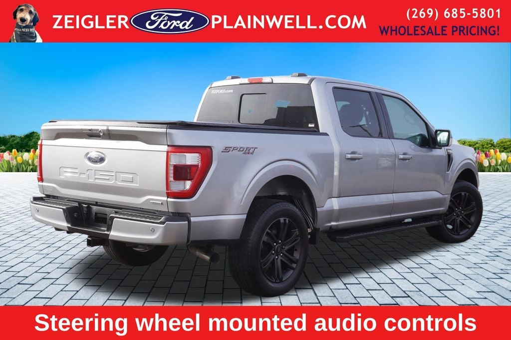 2021 Ford F-150 Lariat CREW CAB 4X4 LEATHER NAVIGATION PANORAMIC ROOF