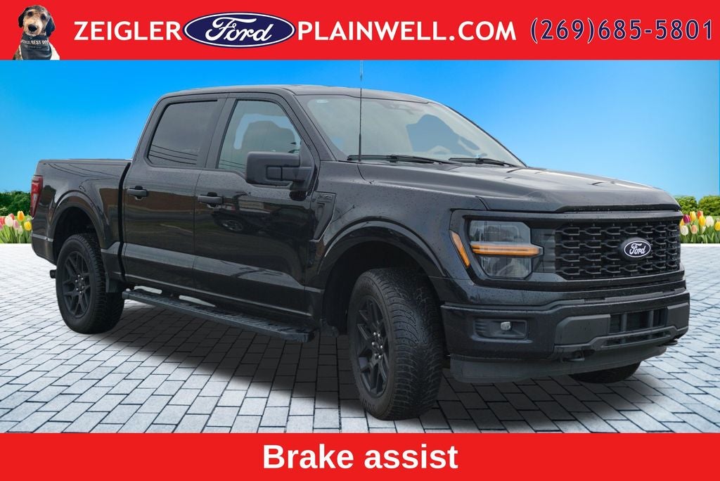 2024 Ford F-150 STX Crew Cab 4x4 Navigation Rear Camera 20" Wheels