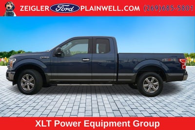 2018 Ford F-150 XLT 302A CREW CAB 4X4 CHROME PKG NAVIGATION