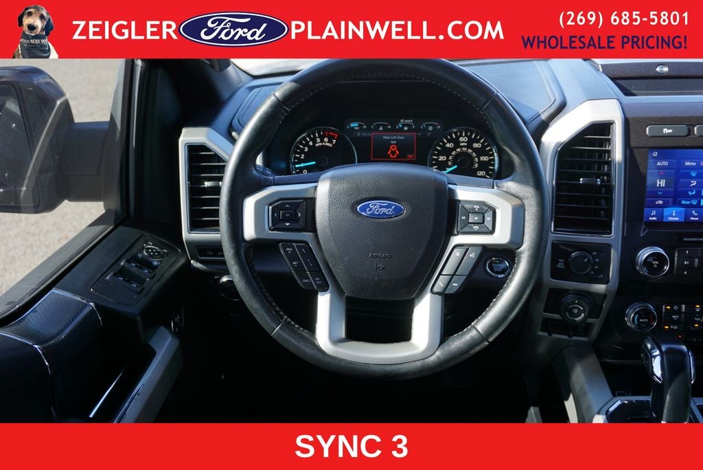 2020 Ford F-150 Lariat Sport Heated Cooled Leather Pano Roof Nav 360 Came