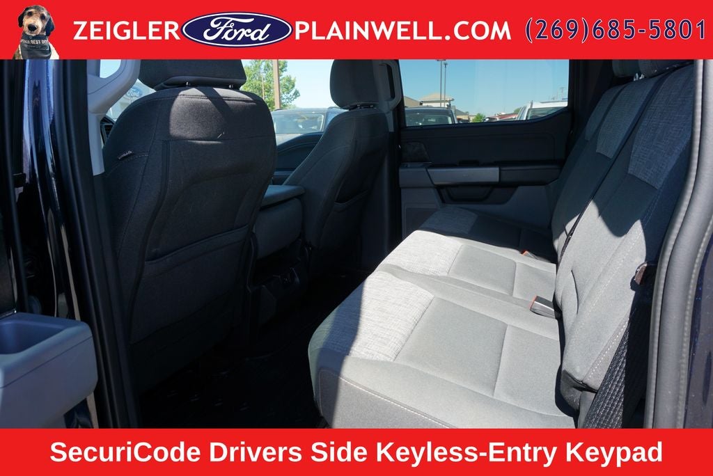 2023 Ford F-150 XLT Crew Cab 4x4 Rear Camera 3.5 Liter Ecoboost