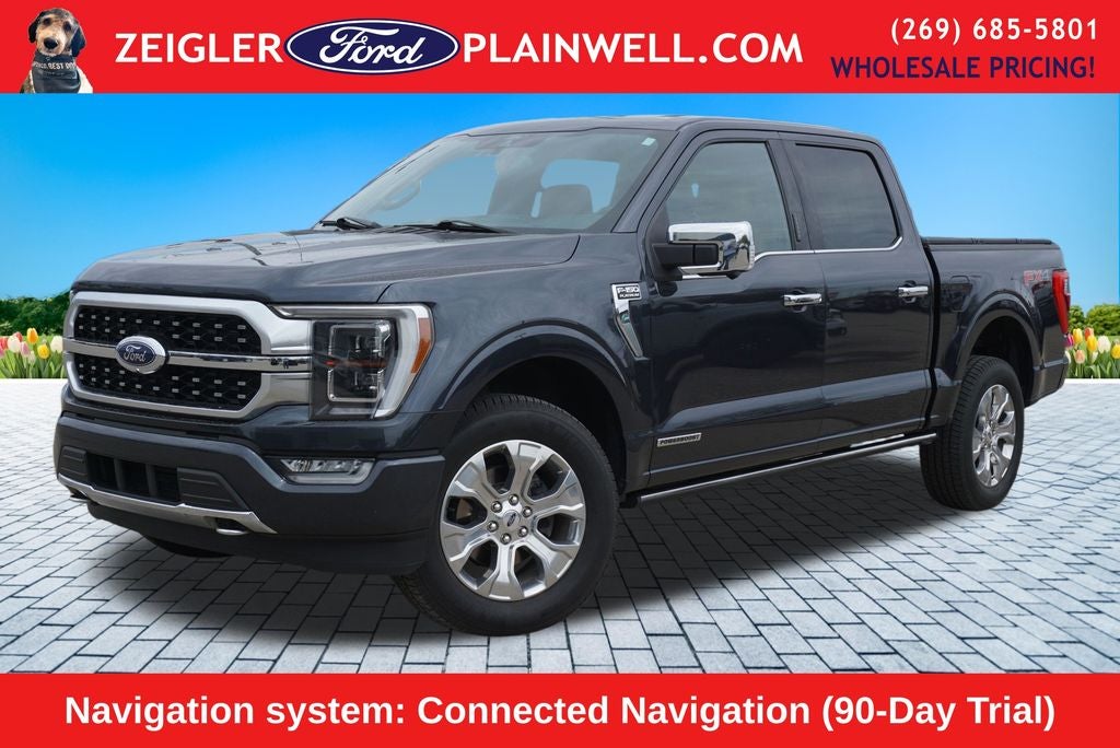 2021 Ford F-150 Platinum Hybrid FX4 TOW TECH PKG NAVIGATION