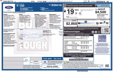 2024 Ford F-150 XLT Tow Haul Pkg 18" Chrome Wheels
