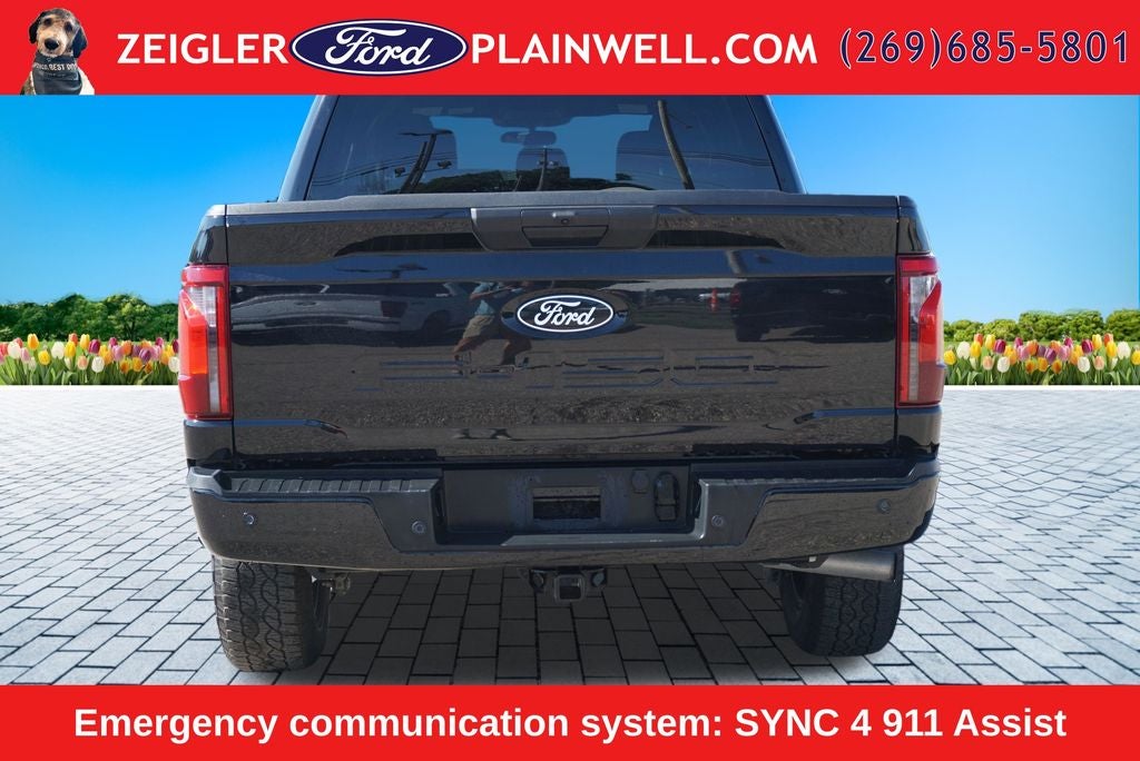 2025 Ford F-150 XLT Black Apoearance Pkg 3.5L Ecoboost Blis Rear Camer