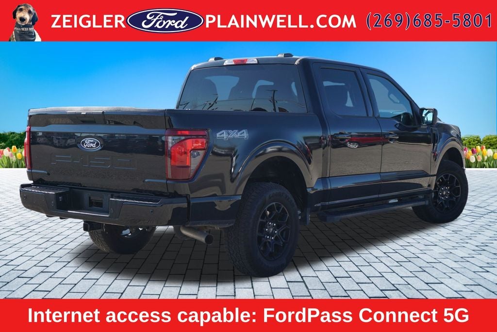 2025 Ford F-150 XLT Black Apoearance Pkg 3.5L Ecoboost Blis Rear Camer