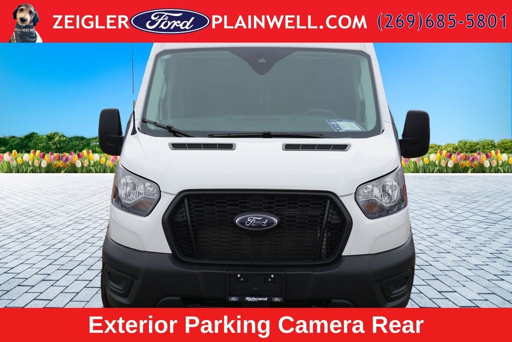 2025 Ford Transit-150 Base Medium Roof Cargo Van 148" Wheel Base Rear Camera