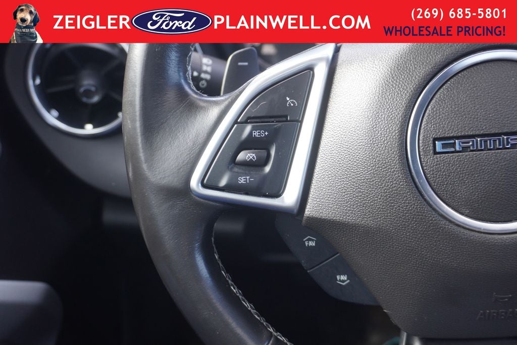 2019 Chevrolet Camaro 1LT Power Moonroof Power Seat Rear Camera V6