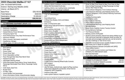 2023 Chevrolet Malibu LT 1LT