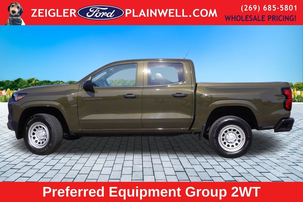 2023 Chevrolet Colorado Work Truck Crew Cab Rear Camera Safety Pkg Power Pkg