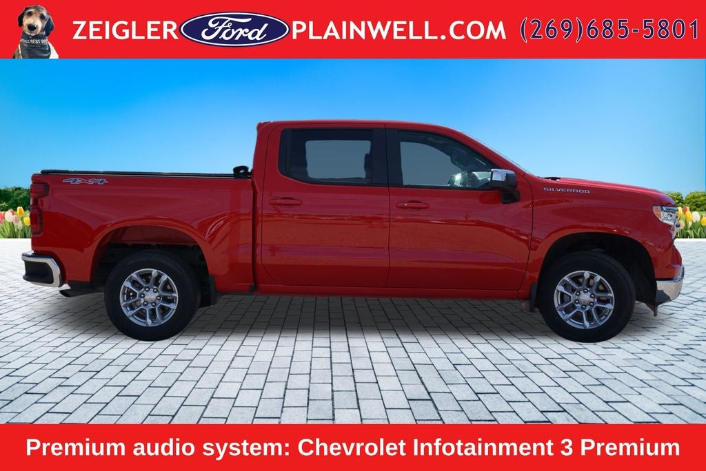 2024 Chevrolet Silverado 1500 LT CREW CAB 4X4 REAR CAMERA POWER SEAT