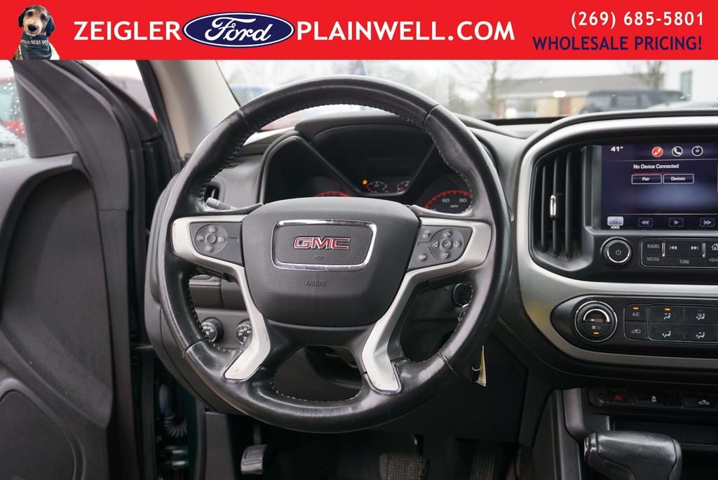 2015 GMC Canyon SLE1 Extended Cab 4x4 V6 Chrime Running Boards Tonneau