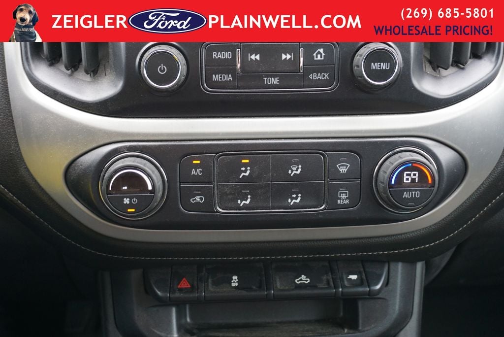 2015 GMC Canyon SLE1 Extended Cab 4x4 V6 Chrime Running Boards Tonneau