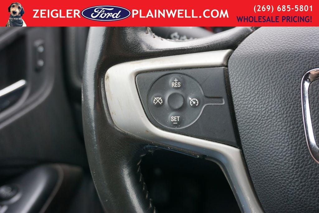 2015 GMC Canyon SLE1 Extended Cab 4x4 V6 Chrime Running Boards Tonneau