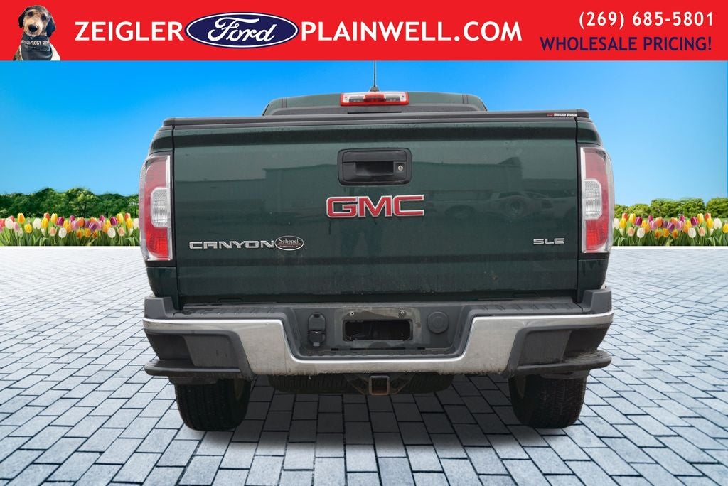 2015 GMC Canyon SLE1 Extended Cab 4x4 V6 Chrime Running Boards Tonneau