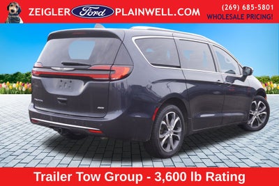 2021 Chrysler Pacifica Pinnacle Awd Panoramic Roofs Heated Leather DVDs Nav