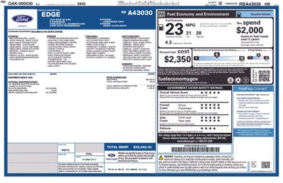2024 Ford Edge SE AWD Rear Camera Sync