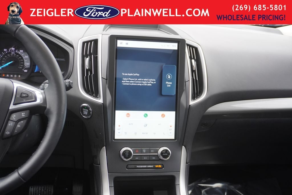 2024 Ford Edge SEL AWD Panoramic Vista Roof Heated Leather & Steering