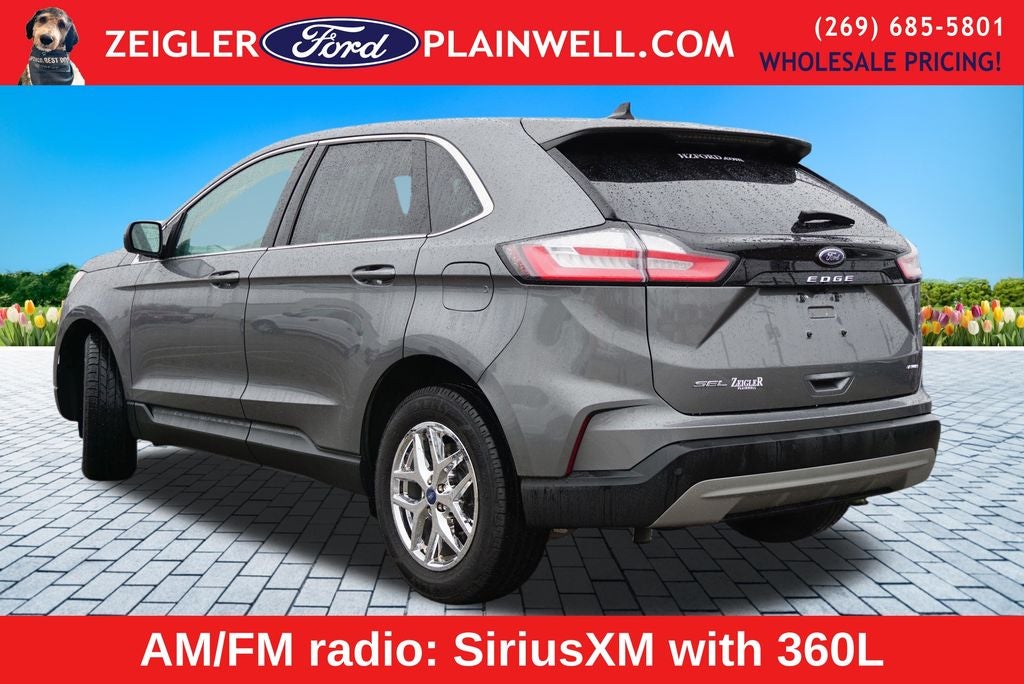 2022 Ford Edge SEL AWD Leather Rear Camera Power Seat Alloys