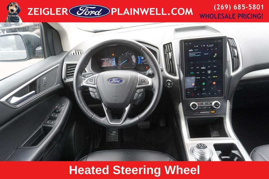 2024 Ford Edge SEL AWD PANORAMIC ROOF HEATED LEATHER & STEERING REAR