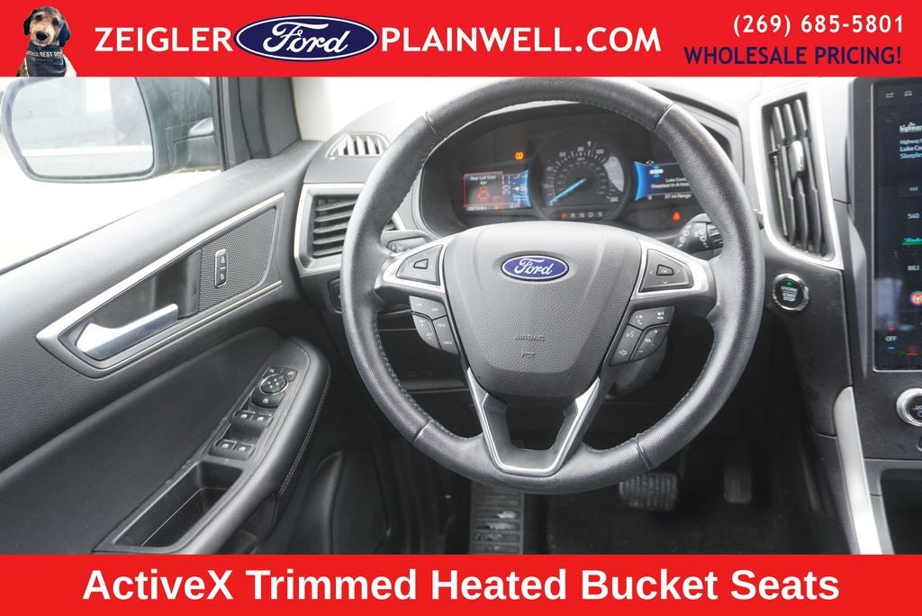 2024 Ford Edge SEL AWD PANORAMIC ROOF HEATED LEATHER & STEERING REAR