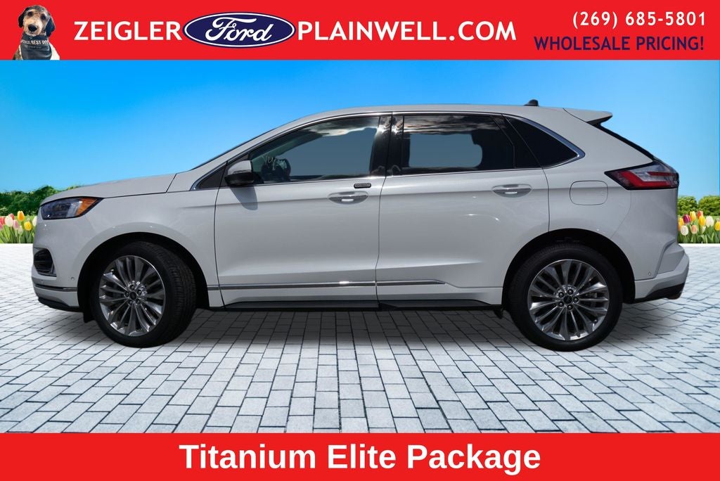 2024 Ford Edge Titanium AWD Panoramic Roof Heated Cooled Leather Navigatio