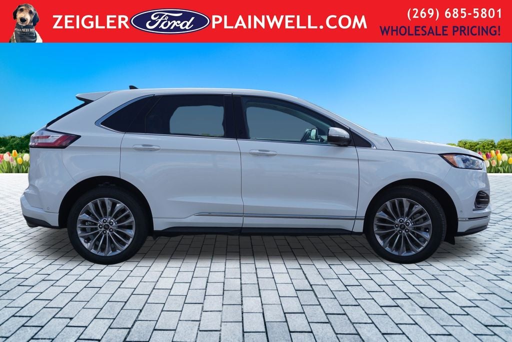 2024 Ford Edge Titanium AWD Panoramic Roof Heated Cooled Leather Navigatio