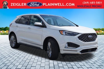 2024 Ford Edge Titanium AWD Panoramic Roof Heated Cooled Leather Navigatio