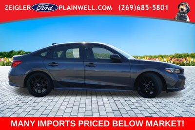 2023 Honda Civic Sport 2.0L DOHC COMBO SEATS ADPT CRUISE 18" BLACK WHEELS